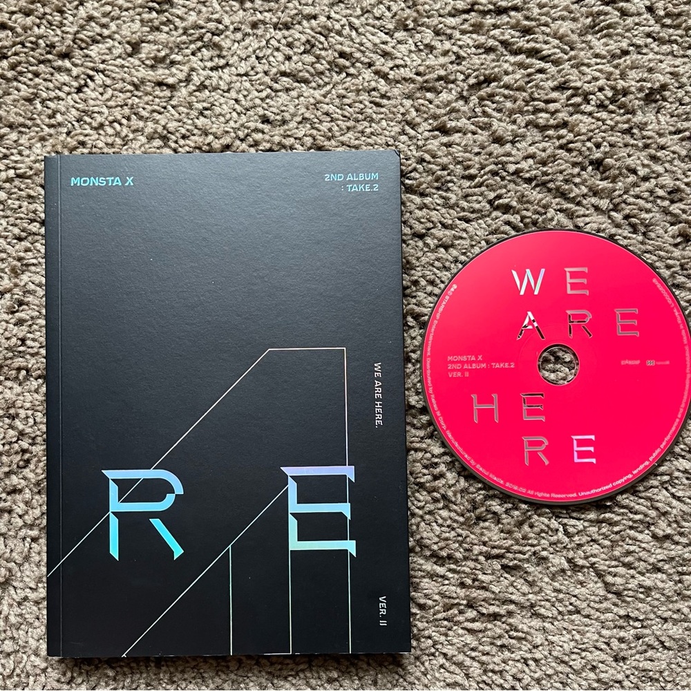 Monsta x we are here version 2 album